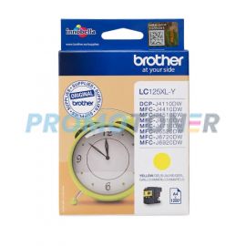 BROTHER LC-125XLY GIALLO INCHIOSTRO - 1200 PAGINE PER DCP-J4110DW