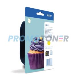 BROTHER LC-123 LC-123YBP GIALLO INCHIOSTRO - 600 PAGINE PER DCP-J132W