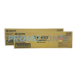 Kyocera Mita TK-655 Toner Black Pack Of 2