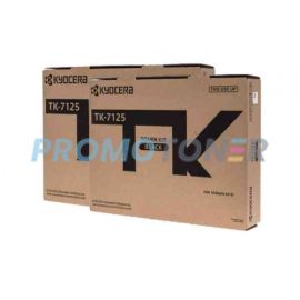 Kyocera Mita TK-7125 Toner Kit Black Pack Of 2