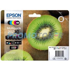 EPSON 202XL C13T02G74010 CMYK INCHIOSTRO - 550 PAGINE BIANCO/NERO PER EXPRESSION PREMIUM XP-6000