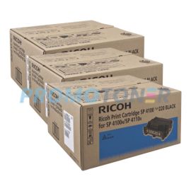 Ricoh Aficio SP 4100N Toner Cartridge Black Pack Of 3