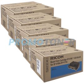 Ricoh Aficio SP 4100N Toner Cartridge Black Pack Of 5