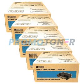Ricoh Lp Type 220 Toner Cartridge Black Pack Of 5