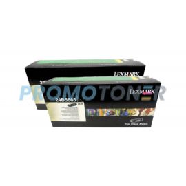 Lexmark ES360dn Toner Cartridge Black 9K 2 Pack