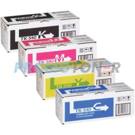 Kyocera Mita TK-540 Toner CMYK Pack of 4