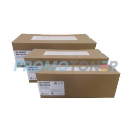 Sharp MX-C607P Toner Cartridge Black Pack Of 3