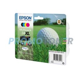 EPSON 34XL C13T34764020 CMYK INCHIOSTRO - 1100 PAGINE BIANCO/NERO PER WORKFORCE PRO WF-3725DWF