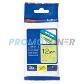 BROTHER TZE-C31 NERO SU GIALLO FLUORESCENTE CASSETTA PER GL-100