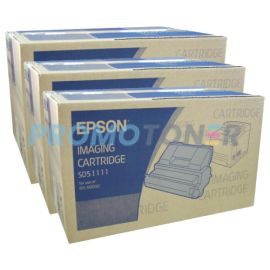 Epson EPL-N3000 Toner Cartridge Black Pack Of 3