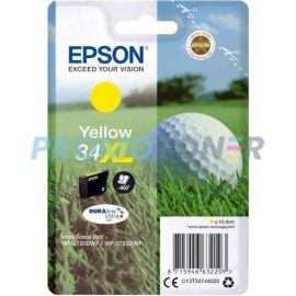 EPSON 34XL C13T34744020 GIALLO INCHIOSTRO - 950 PAGINE PER WORKFORCE PRO WF-3725DWF
