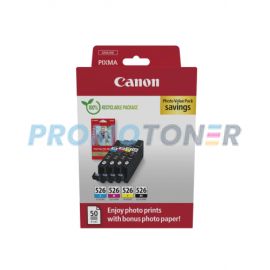 CANON CLI-526 4540B019 CMYK INK - 1273 PAGES FOR PIXMA IP4850