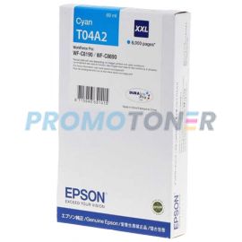 EPSON T04A2 C13T04A24N CIANO INCHIOSTRO - 8000 PAGINE PER WORKFORCE PRO WF-C8190D3TWC