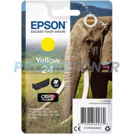 EPSON 24 C13T24244022 GIALLO INCHIOSTRO - 360 PAGINE PER EXPRESSION PHOTO XP-55