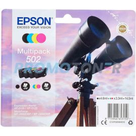 EPSON 502 T02V64010 CMYK INCHIOSTRO - 165 PAGINE A COLORI PER EXPRESSION HOME XP 5105