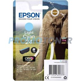 EPSON 24 C13T24254022 CIANO CHIARO INCHIOSTRO - 360 PAGINE PER EXPRESSION PHOTO XP-55