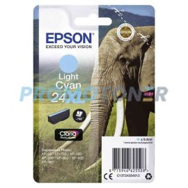 EPSON 24XL C13T24354012 CIANO CHIARO INCHIOSTRO - 740 PAGINE PER EXPRESSION PHOTO XP-55