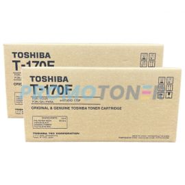Toshiba E-studio 170F Toner Cartridge Black Pack Of 2