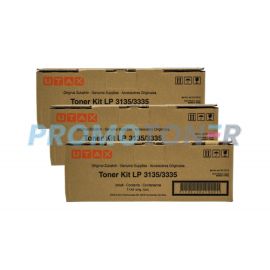 Utax Lp 3135/3335 Toner Kit Black Pack Of 3