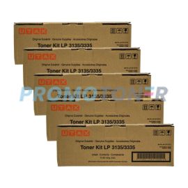 Utax Lp 3135/3335 Toner Kit Black Pack Of 5