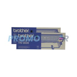 Brother TN-3030 Toner Black Pack Of 2