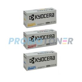 Kyocera Mita TK-5160 Toner CMY Pack of 3