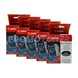 Canon BCI-10 Three-pack Ink Black 5 Pack