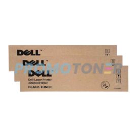 Dell 3000CN/3100CN Toner Black 3 Pack