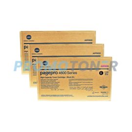 Konica Minolta Pagepro 4650EN Toner Black (type Eu) Pack Of 3