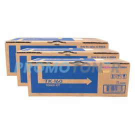 Kyocera Mita TK-160 Toner Black Pack Of 3