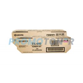 Kyocera Mita TK-440 Toner Black Pack Of 2