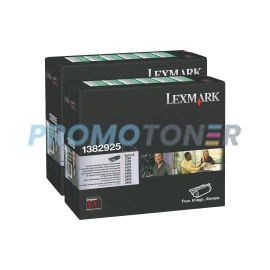 Lexmark S-1250 Toner Black 17.6K 2 Pack