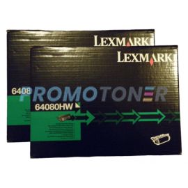 Lexmark T644 Toner Black 21K 2 Pack