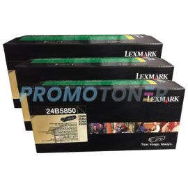 Lexmark X463DE Toner Cartridge Black 18K 3 Pack