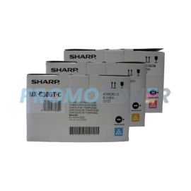 Sharp MX-C250F Toner CMY Pack of 3