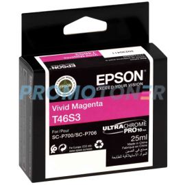 EPSON T46S3 T46S C13T46S30N MAGENTA VIVIDO INCHIOSTRO PER SURECOLOR SC-P700