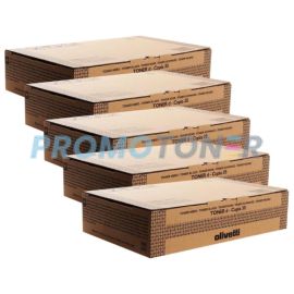 Olivetti D-copia 25, 35 Toner Black Pack Of 5