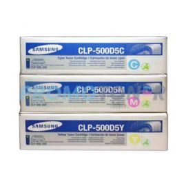 Samsung CLP-500 Toner CMY Pack of 3