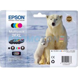 EPSON 26XL C13T26364010 CMYK INCHIOSTRO - 2600 PAGINE PER EXPRESSION PREMIUM XP-520