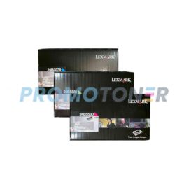 Lexmark CS748de Toner CMY Pack of 3