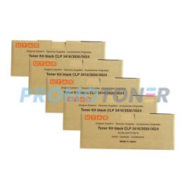 Utax Clp 3416 Toner Kit Black Pack Of 5
