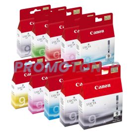 Canon PIXMA Pro9500 PGI-9 Ink All Colors Pack of 10