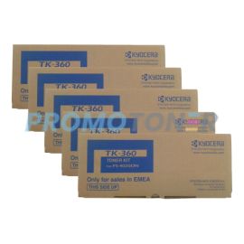 Kyocera Mita TK-360 Toner Kit Black Pack Of 5