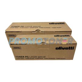 Olivetti Pg L2028 Special Toner Black Pack Of 2