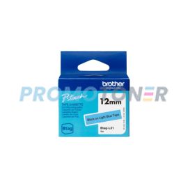 BROTHER BTAG-L31 BLACK ON BLUE LABELS FOR BTAG PT-N10