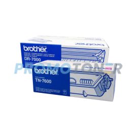 Brother TN-7600 Toner and DR-7000 Drum Black Pack of 2