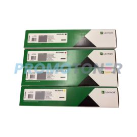 Lexmark CX930 Toner CMYK High Yield Pack of 4