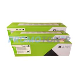 Lexmark CX961SE Toner Ctg Black 47.7K Pack Of 3