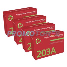 Xerox for HP 203A Toner CMYK Pack of 4