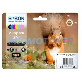 EPSON 378 T37884010 CMYK INCHIOSTRO - 240 PAGINE BIANCO/NERO PER EXPRESSION PHOTO HD XP-15000